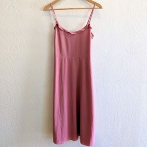 Wilfred Philomene Dress in Pink Rose from Aritzia